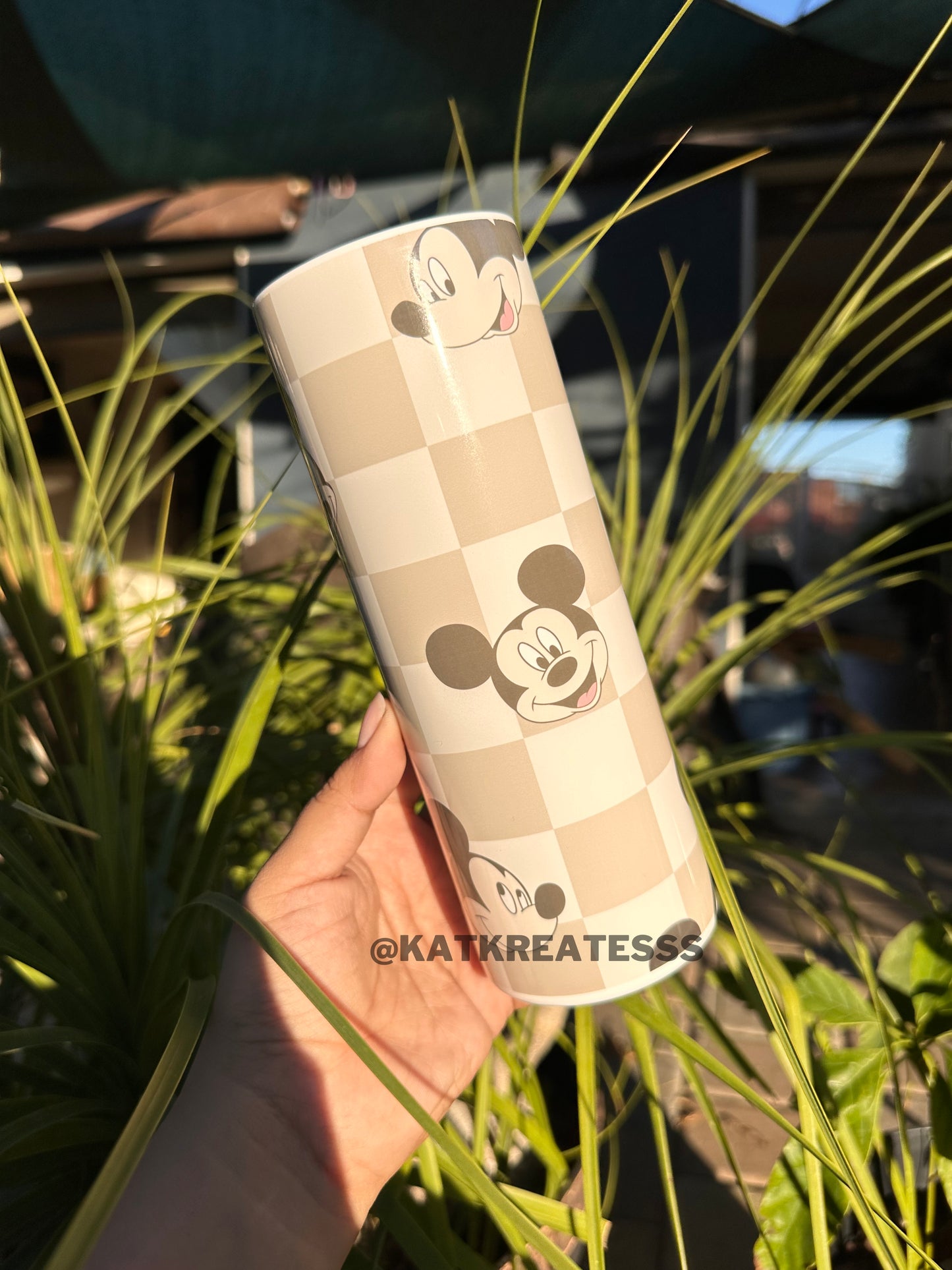 Tan Mouse 20 oz Tumbler