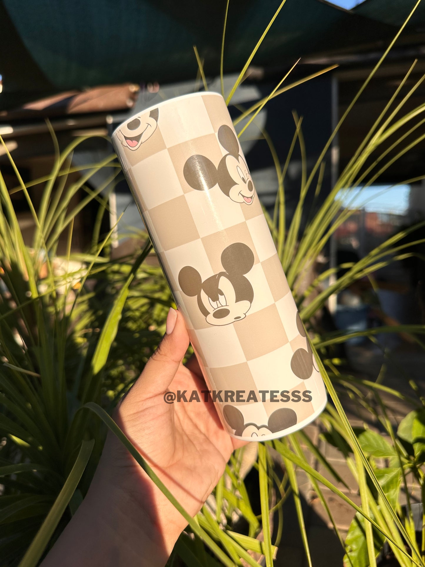 Tan Mouse 20 oz Tumbler