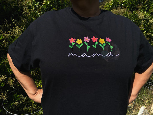 Mama Embroidered Sweatshirt / T-Shirt