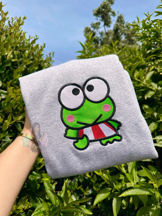 Keroppi Embroidered Sweatshirt